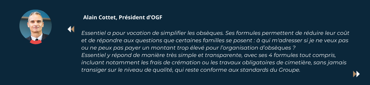 Essentiel ogf funéraires services pompes funèbres