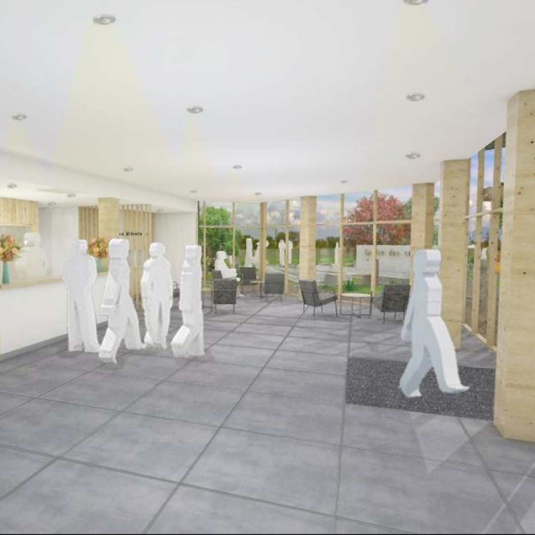 Crématorium crémation construction 3d blyes ogf