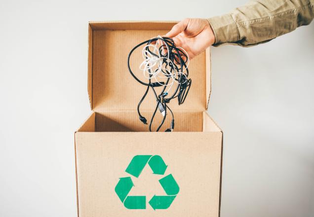 recyclage électronique ordinateur deee d3e téléphone ogf cèdre entreprise adaptée handicap handicapé environnement social solidaire partenariat