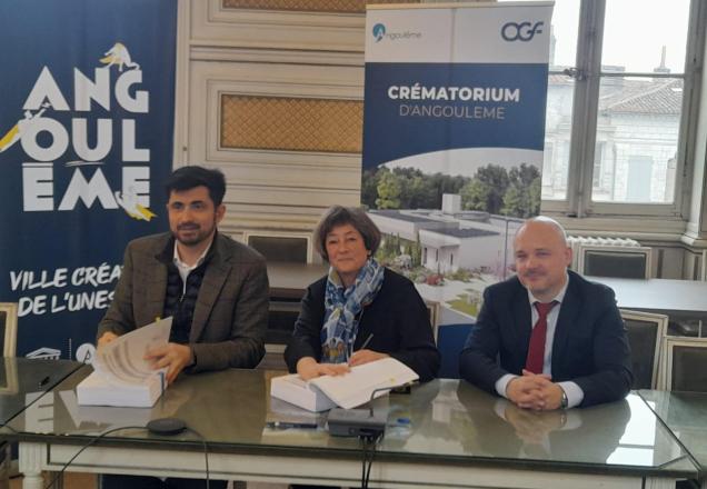 ogf crématorium angoulême gestion exploitation gestionnaire délégation service public funéraire funèbres pompes pfg henri borniol roblot dignité funéraire essentiel collectivités