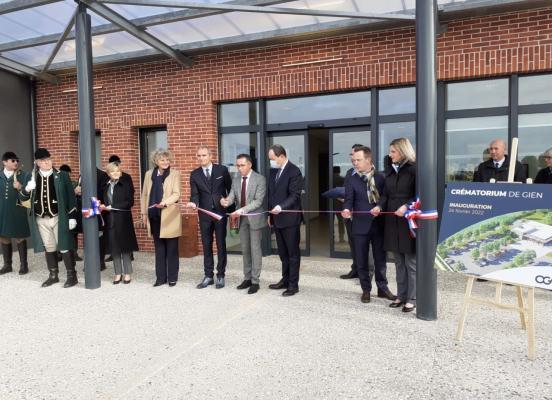 Inauguration crématorium de Gien