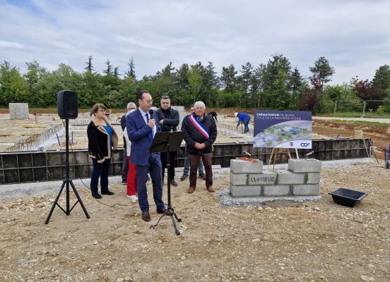 crématorium blyes ogf délégation service public crémation incération construction construire pfg roblot henri borniol 